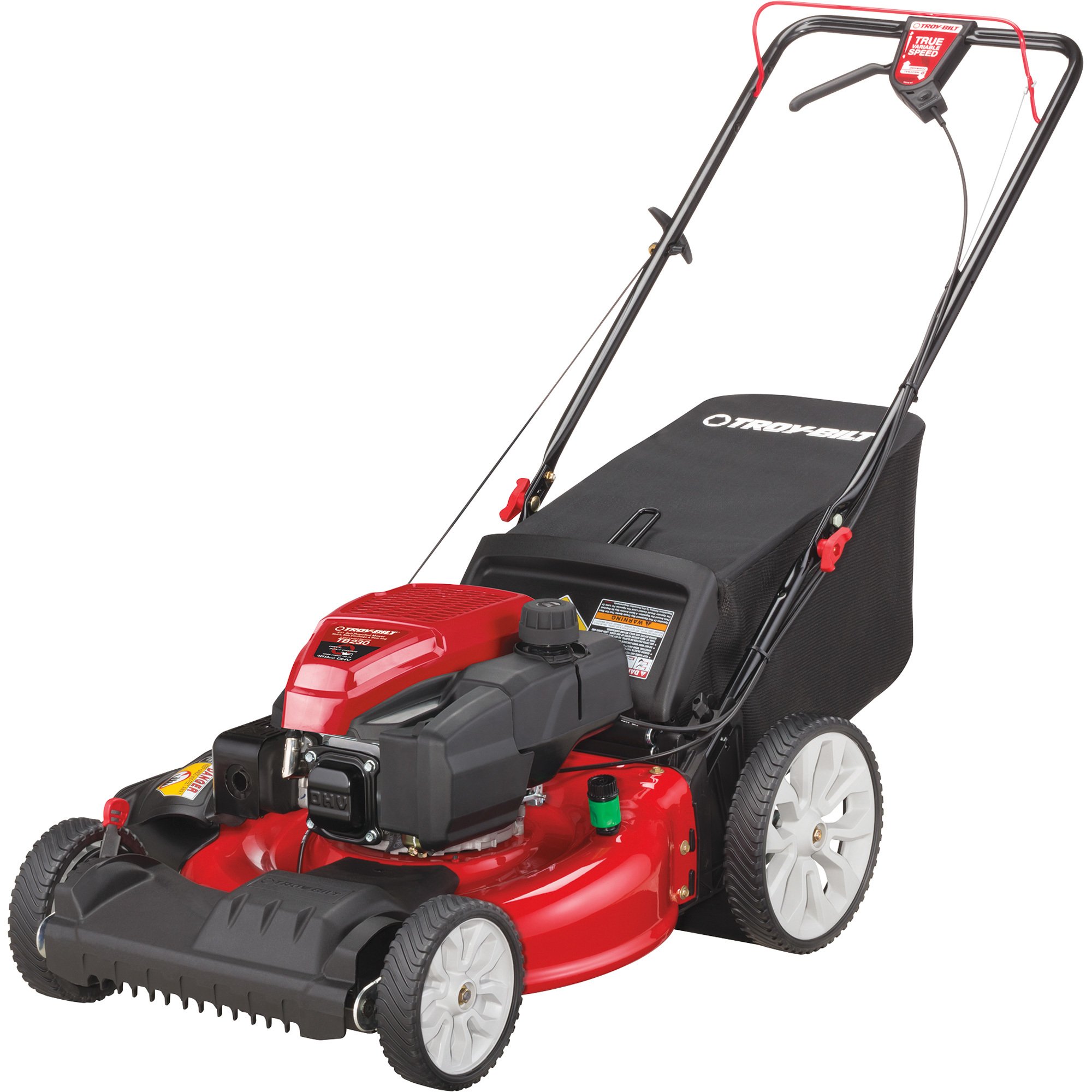 Troy-Bilt Front-Wheel Drive Self-Propelled Lawn Mower — 159cc Troy-Bilt OHV Engine, 21in. Deck, Model# TB230